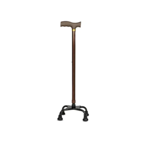 MD117 Walking Stick 4 Leg Aluminium